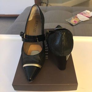 Anyi Lu black pumps size 38.5